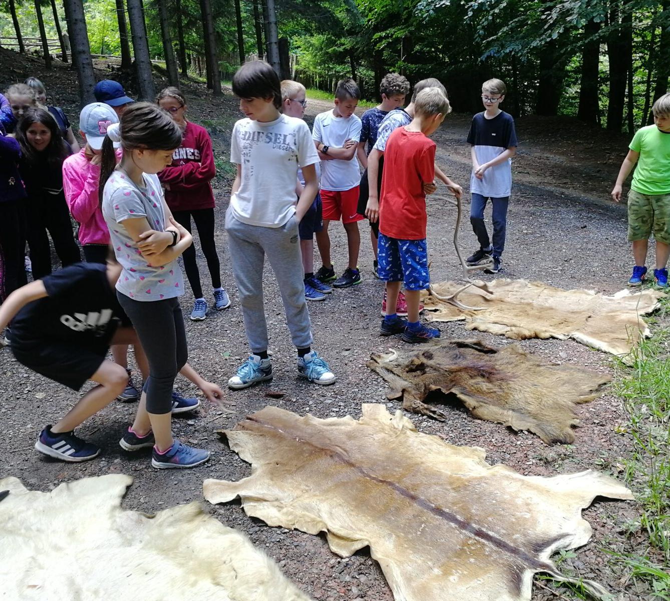 Dějepisná exkurze do pravěku - 6. A - 7