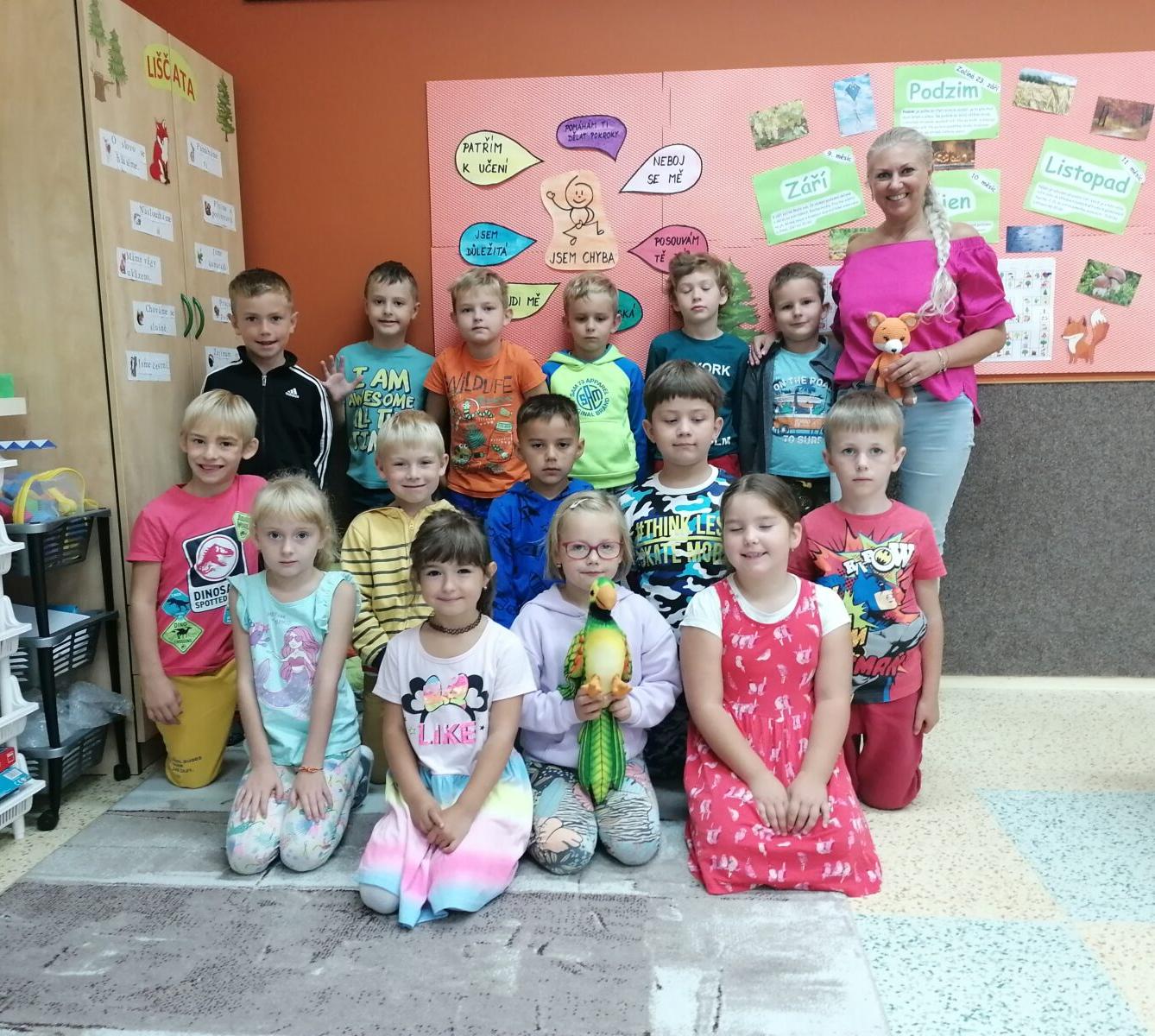 Barevný týden - papouškové pondělí - 2