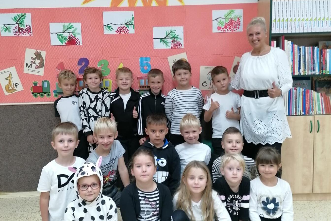 Barevný týden - černá a bílá