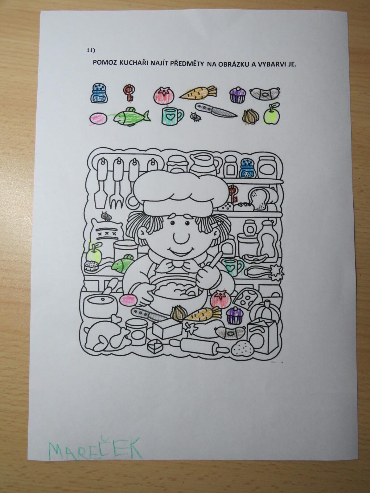 Distanční výuka v MŠ Kamarád (Ten dělá to a ten zas tohle:-)) - 75