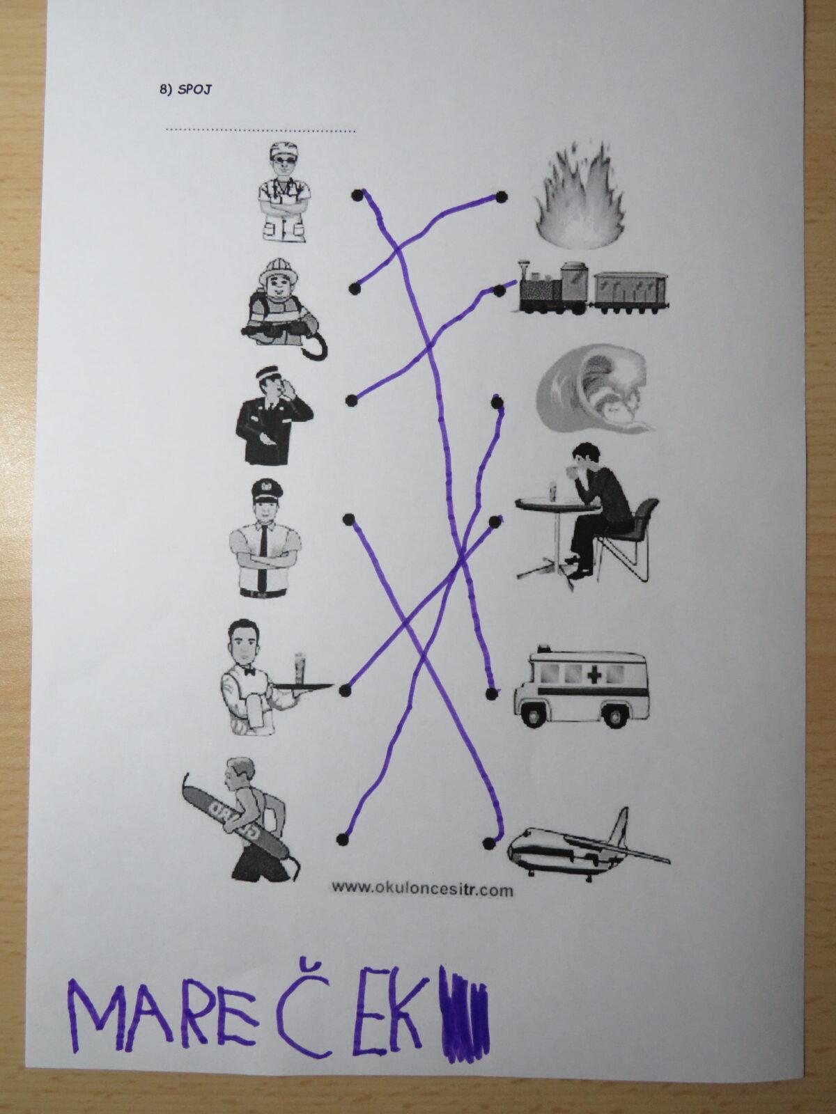 Distanční výuka v MŠ Kamarád (Ten dělá to a ten zas tohle:-)) - 77