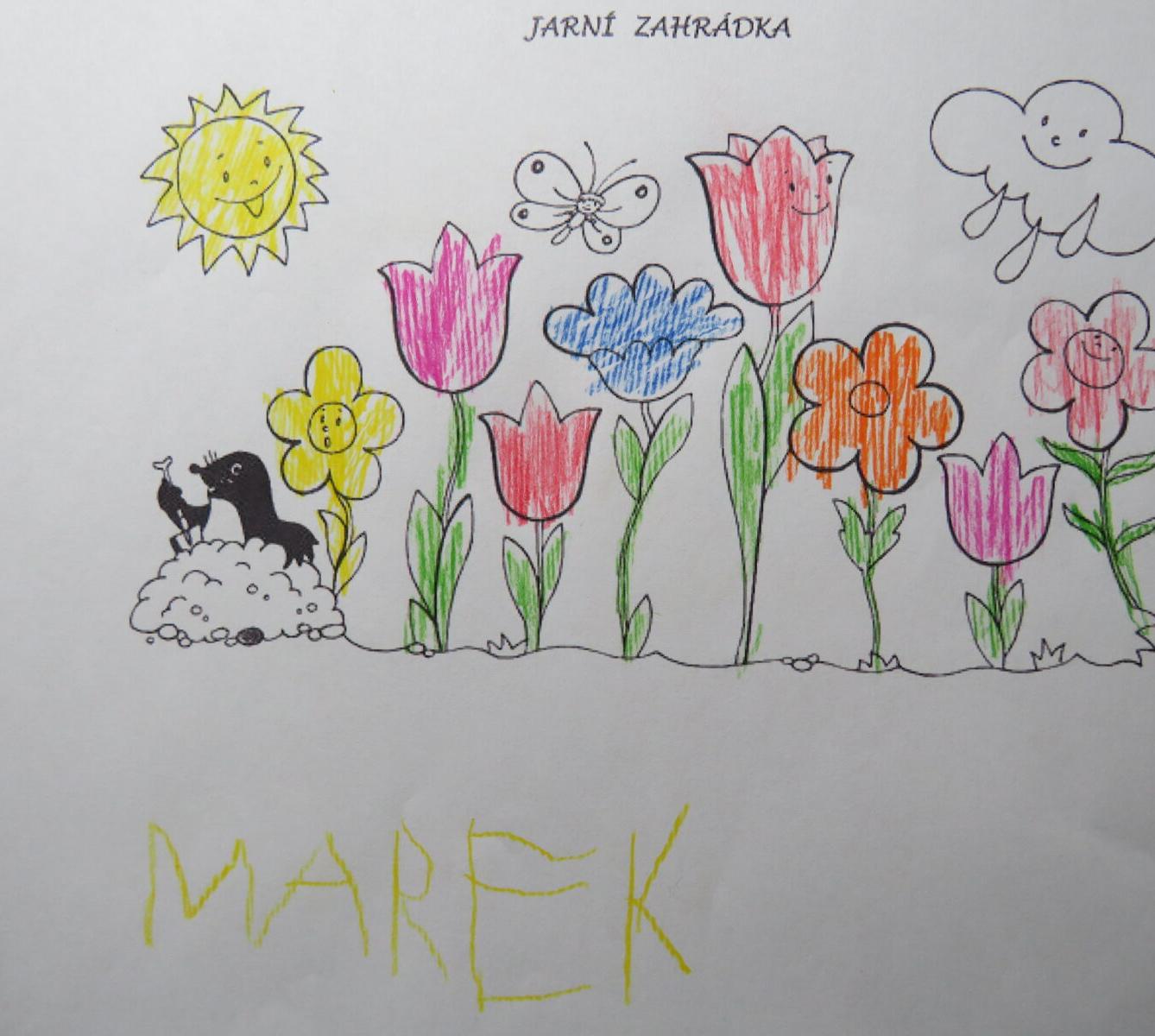 Distanční výuka v MŠ Kamarád (Jaro přišlo do vsi - předškoláci) :-) - 54