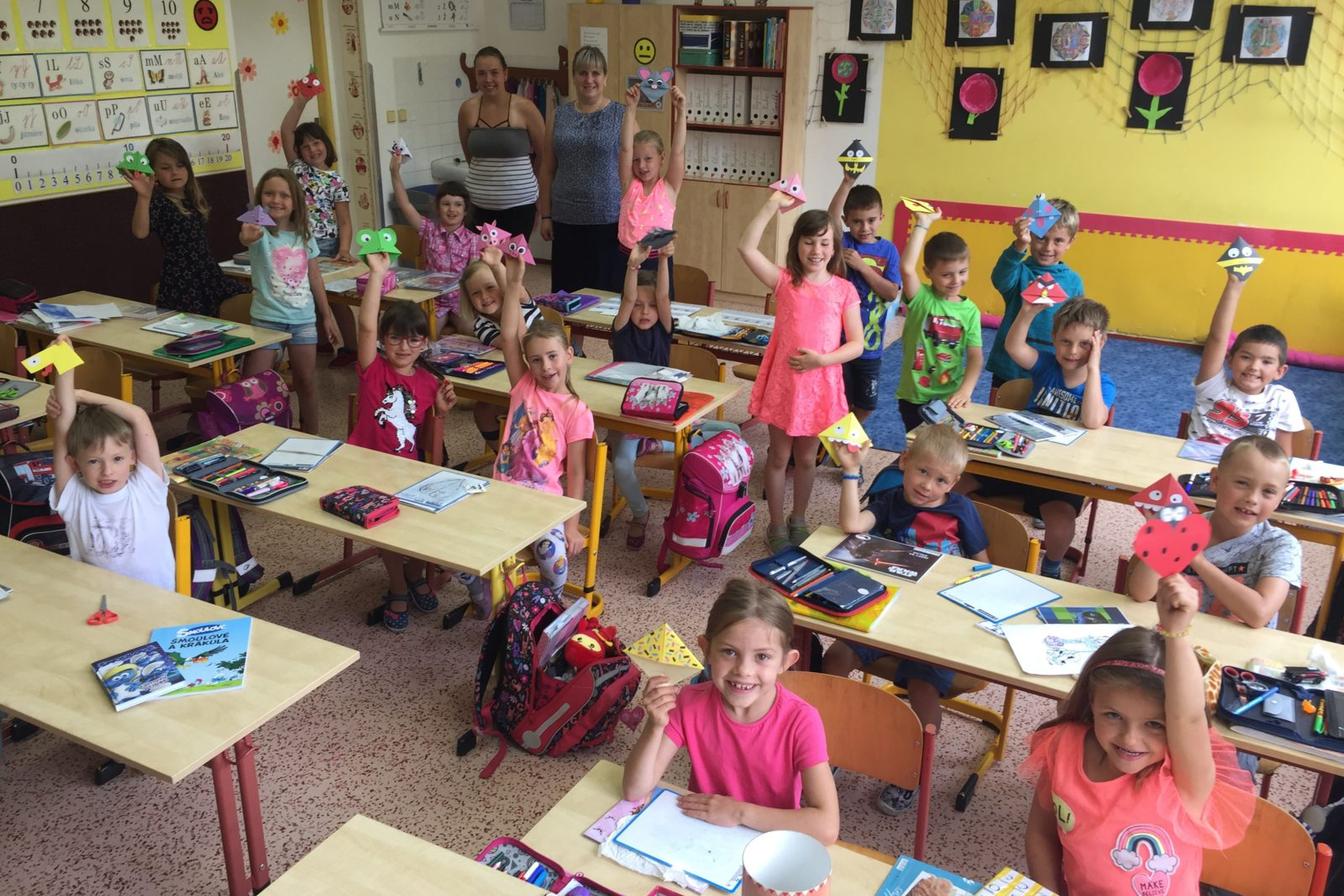 Školní knihovna - ocenění prvňáčků