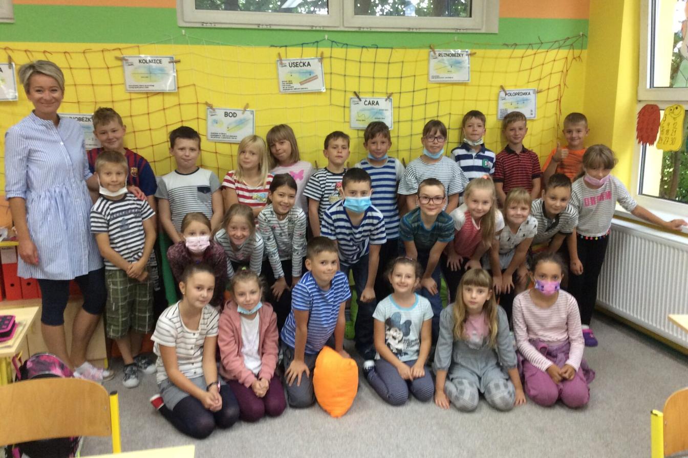 Barevný týden - pruhované úterý