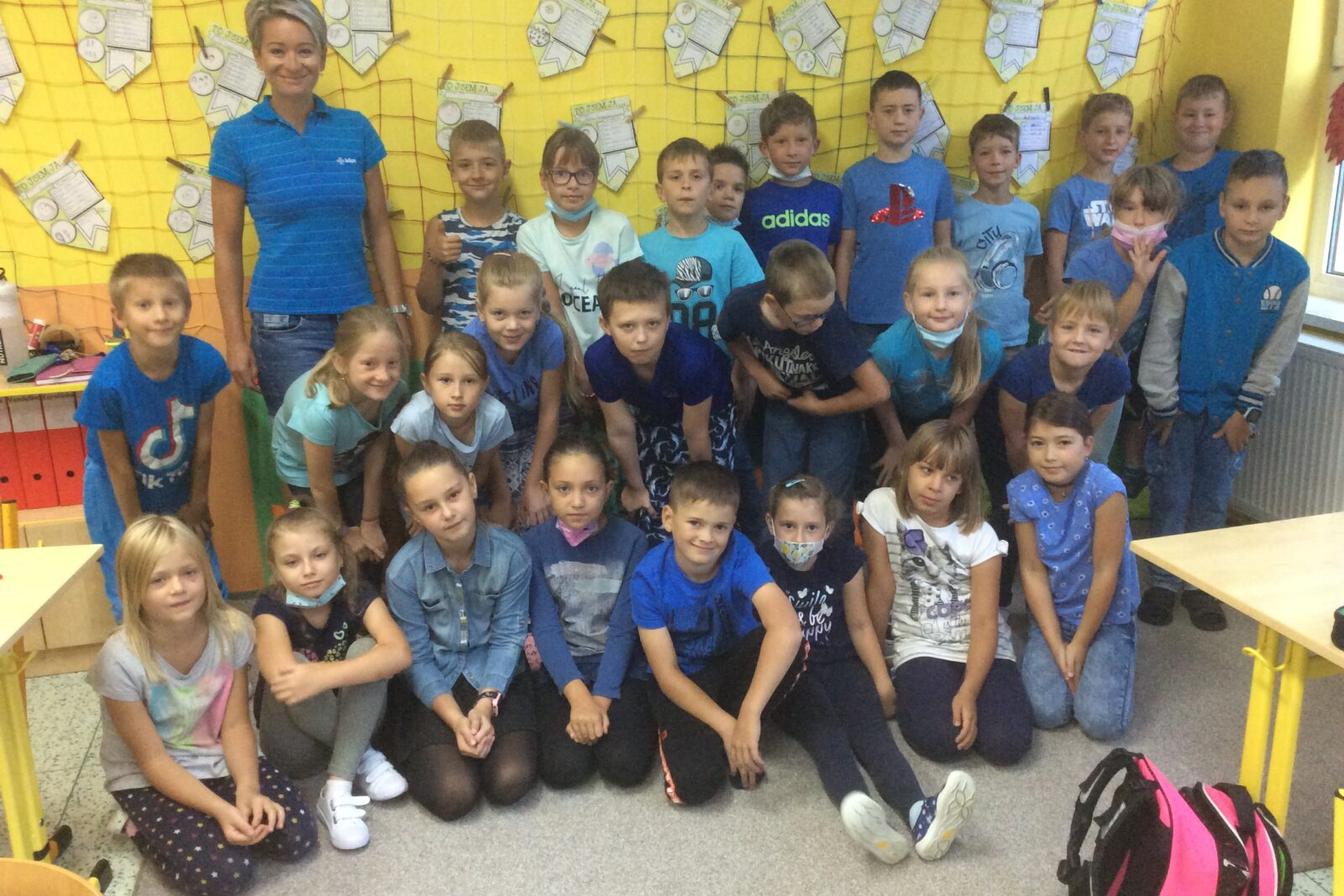 Barevný týden - modrá středa