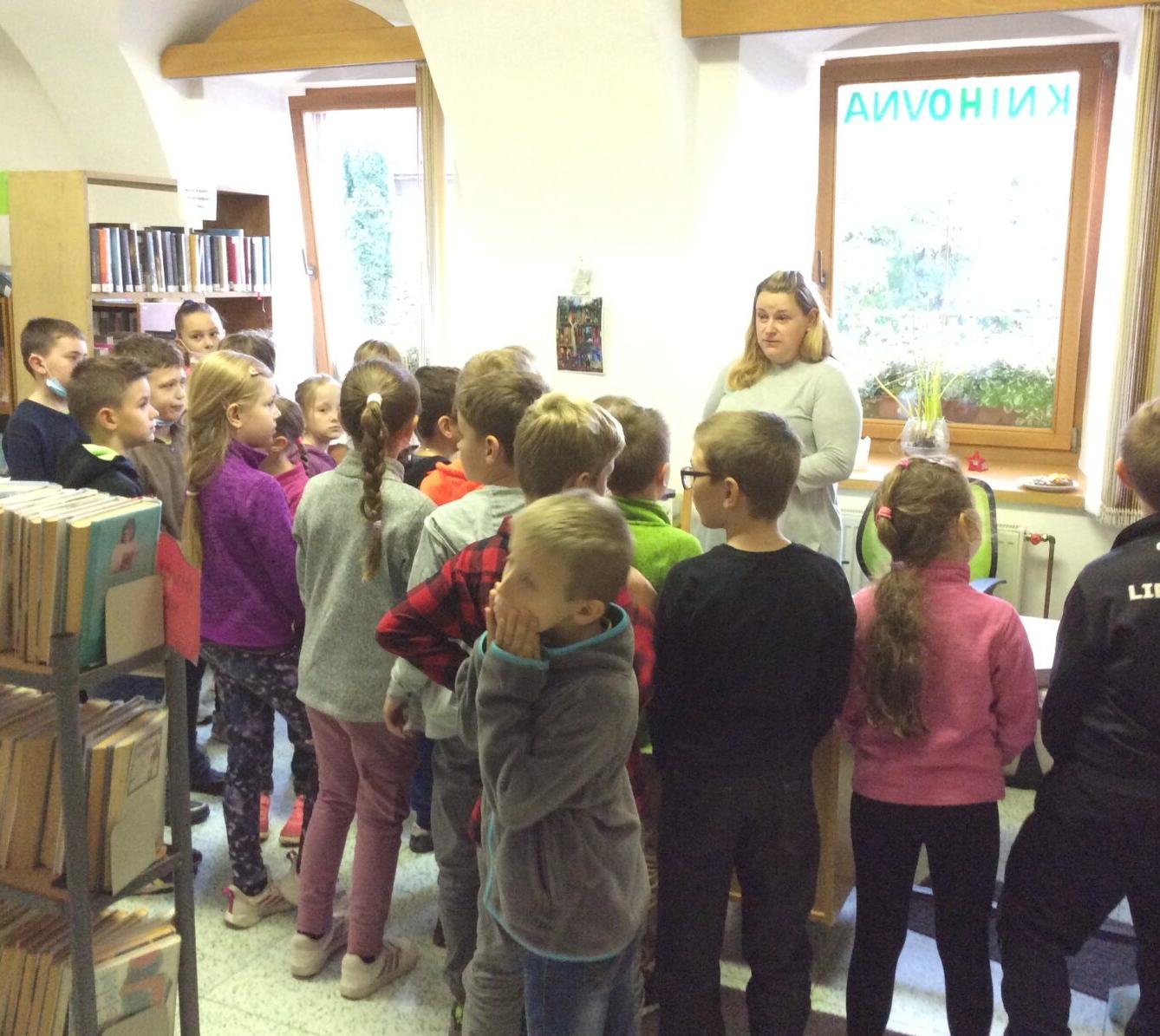 Třeťáci v knihovně - 3