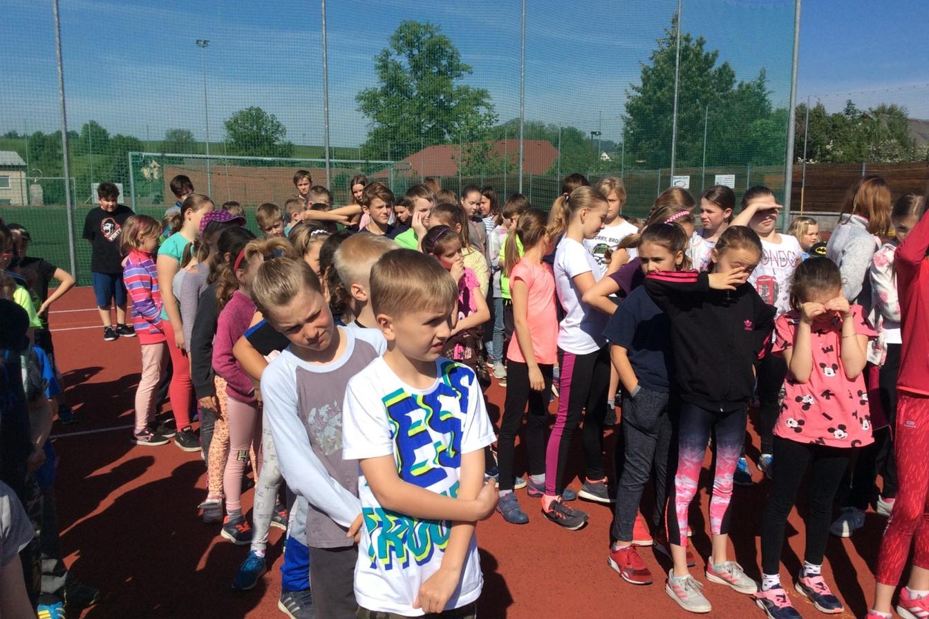 Štafetové běhy 1. stupně