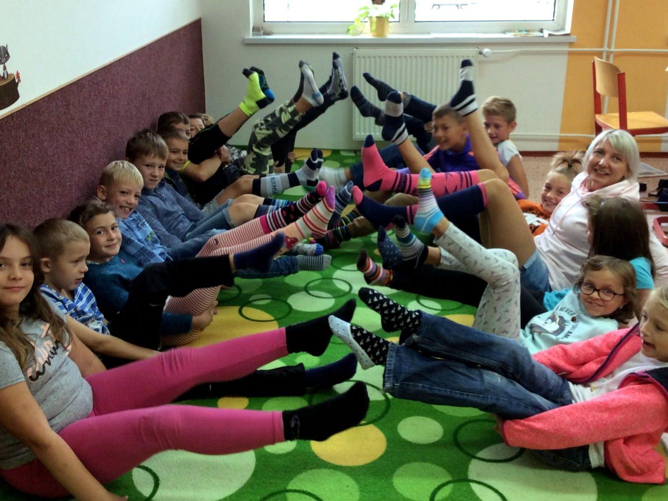 16. 9. Ponožkový den na I. stupni - 2