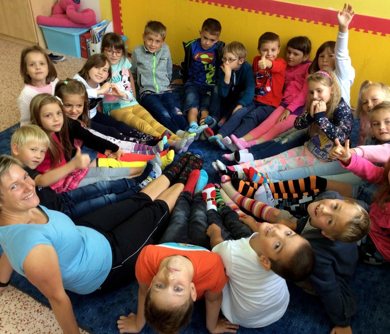 16. 9. Ponožkový den na I. stupni - 3
