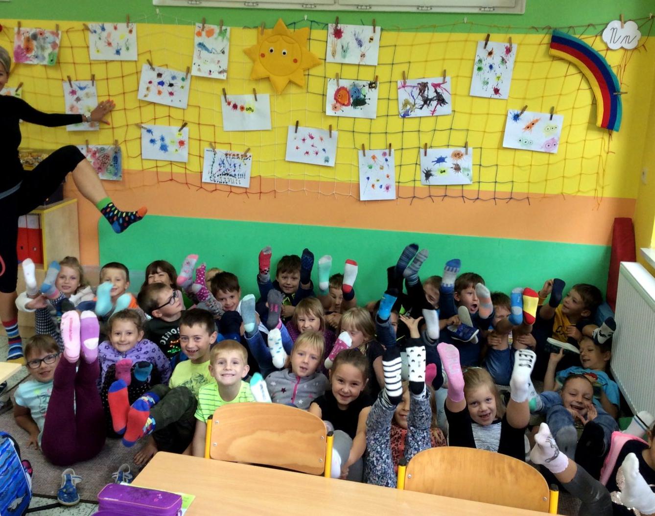 16. 9. Ponožkový den na I. stupni - 4