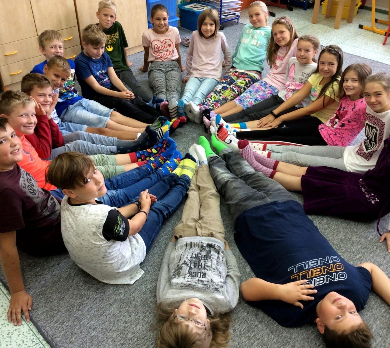 16. 9. Ponožkový den na I. stupni - 5