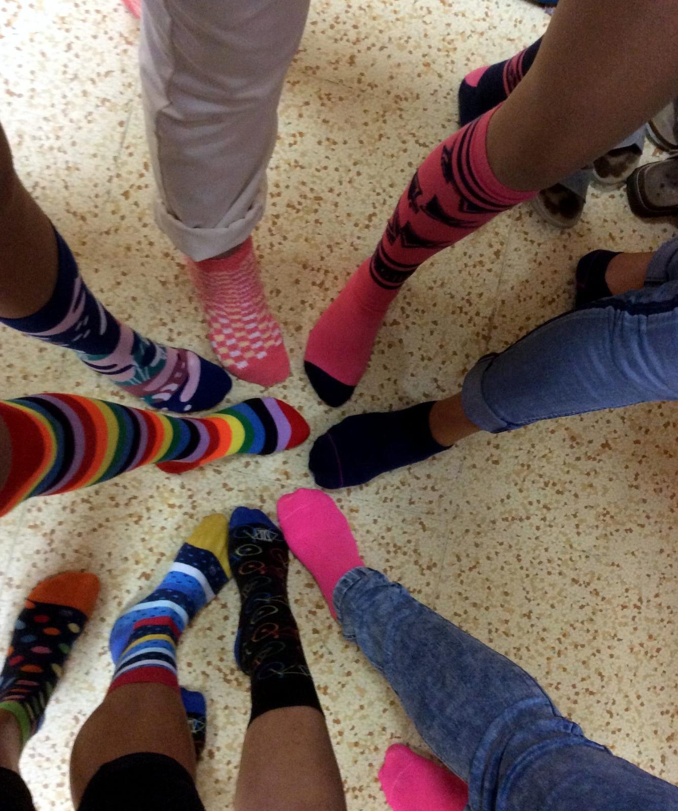 16. 9. Ponožkový den na I. stupni - 7