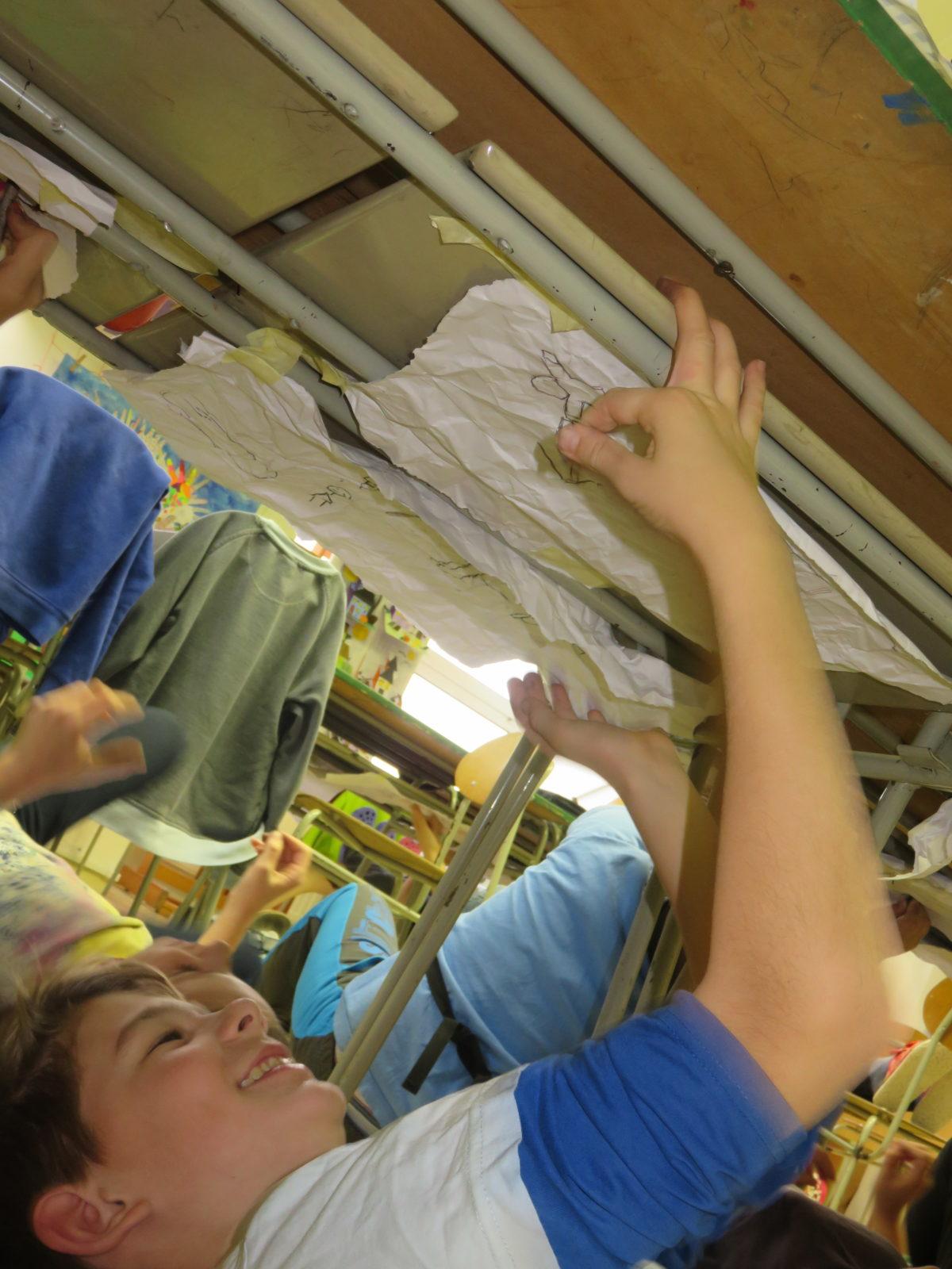 Výtvarná výchova v 6. třídě - pravěké umění - 7