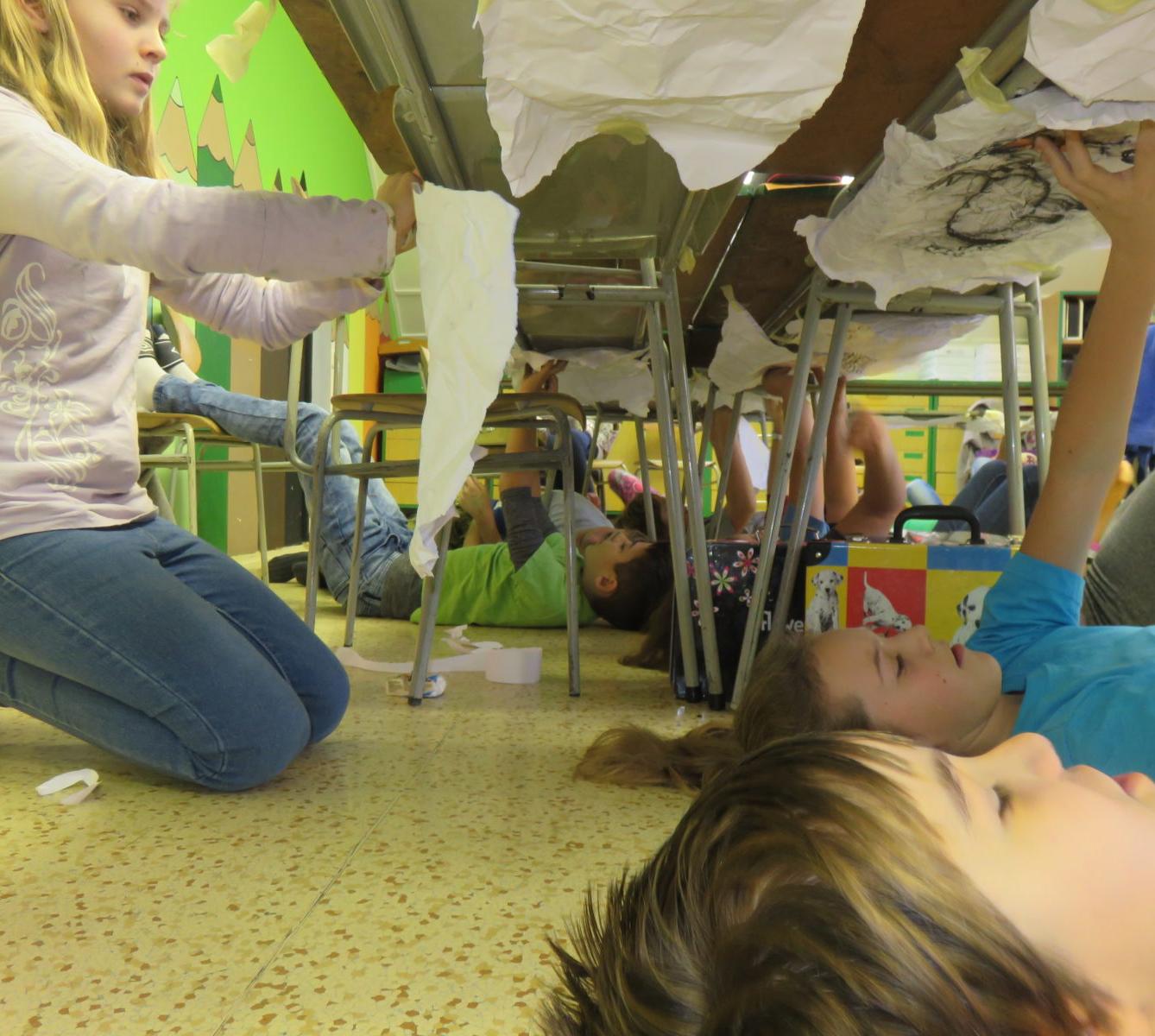 Výtvarná výchova v 6. třídě - pravěké umění - 13