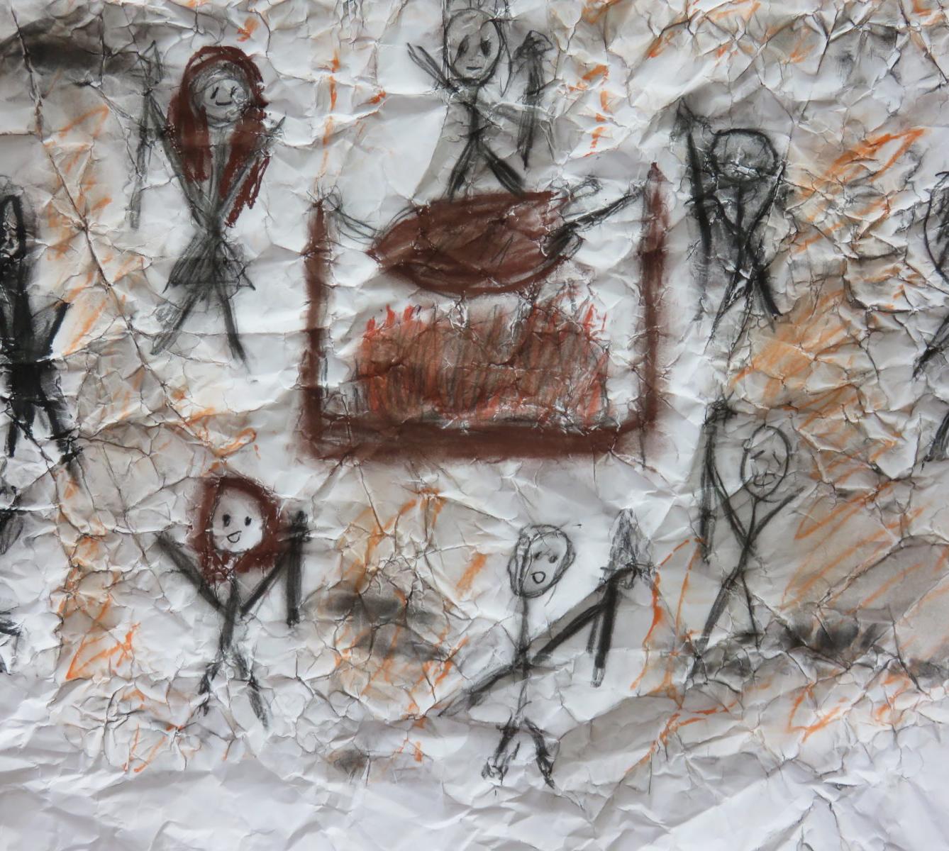 Výtvarná výchova v 6. třídě - pravěké umění - 18