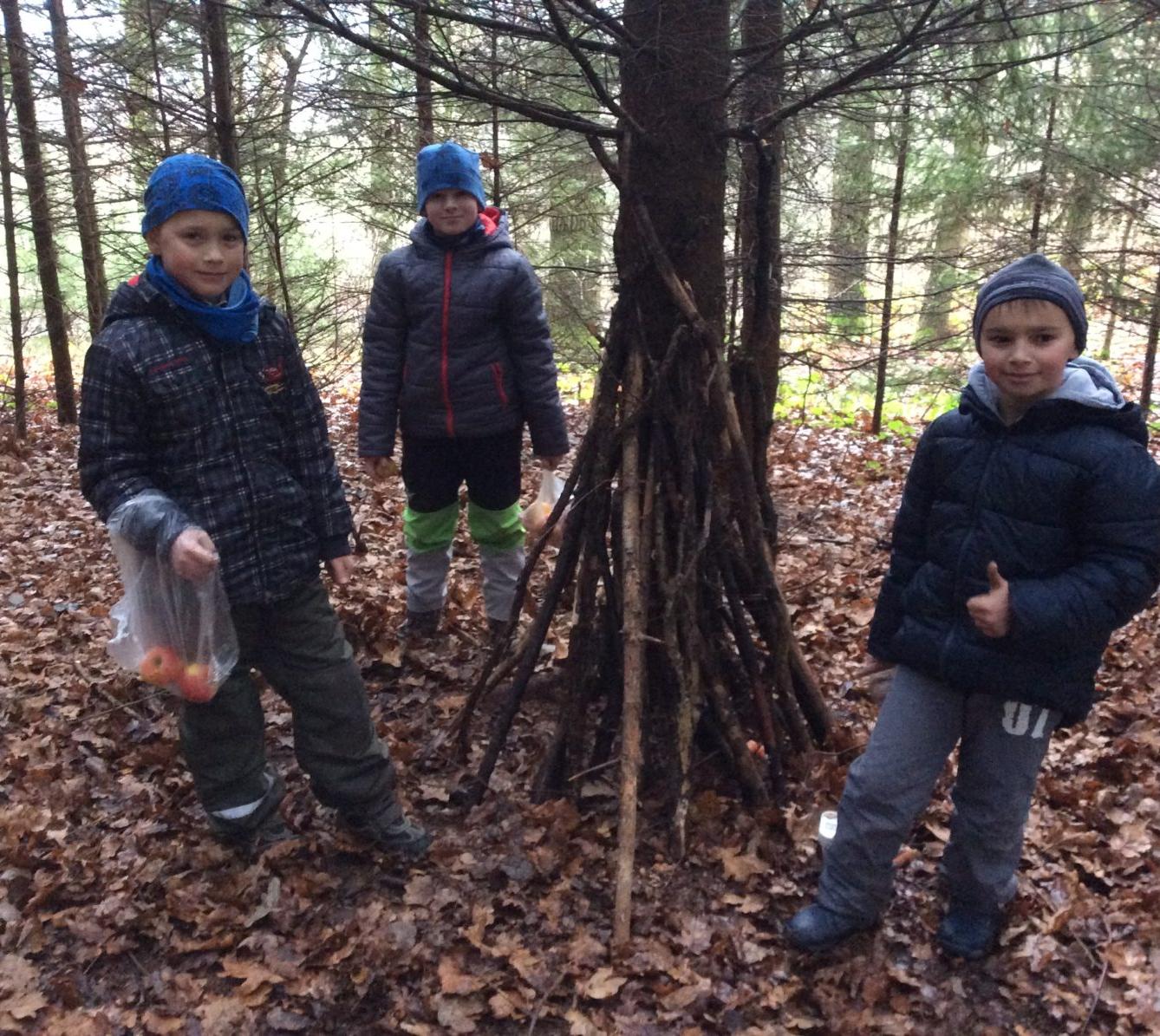 Vánoční les na 1. stupni - 1