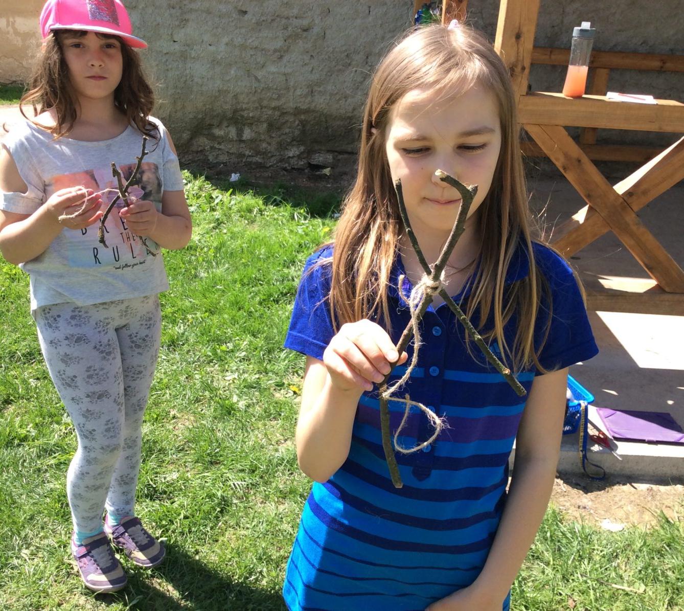 II.oddělení - spaní ve škole, duben,květen - 2