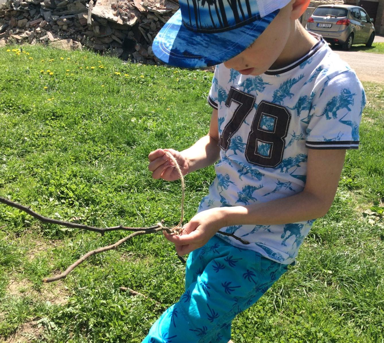 II.oddělení - spaní ve škole, duben,květen - 6