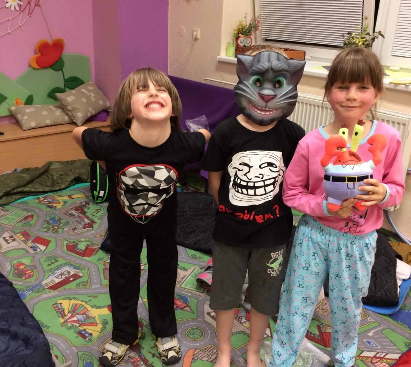 II.oddělení - spaní ve škole, duben,květen - 60