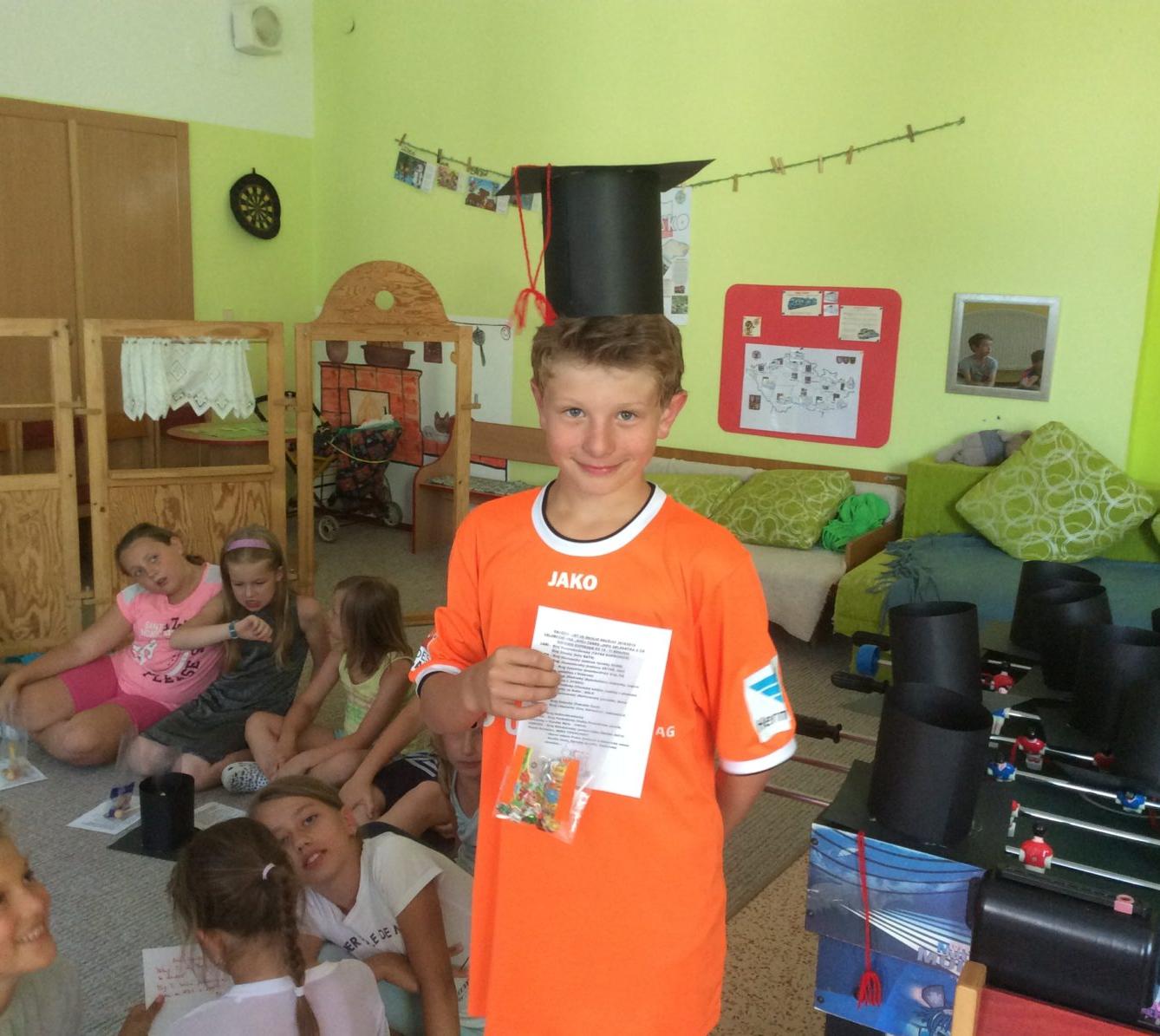 Slavnostní ukončení ve družince - 3