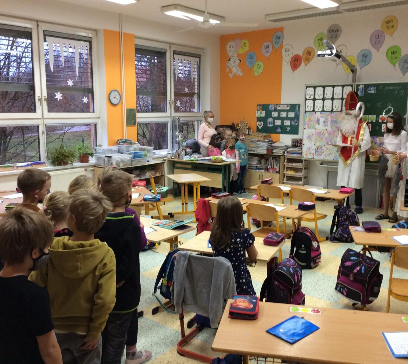 Mikuláš, andělé a čerti na 1. stupni - 1