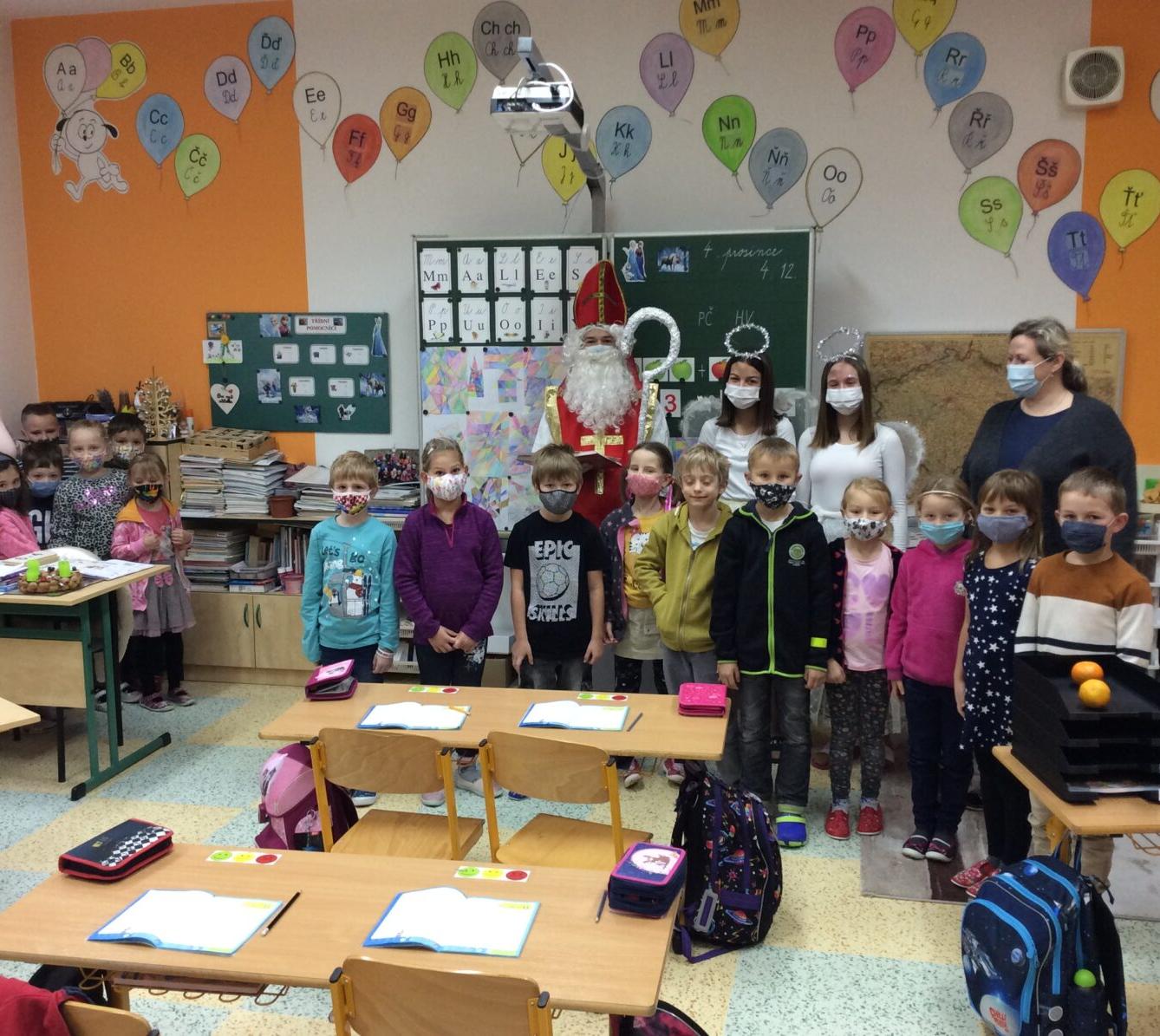 Mikuláš, andělé a čerti na 1. stupni - 2