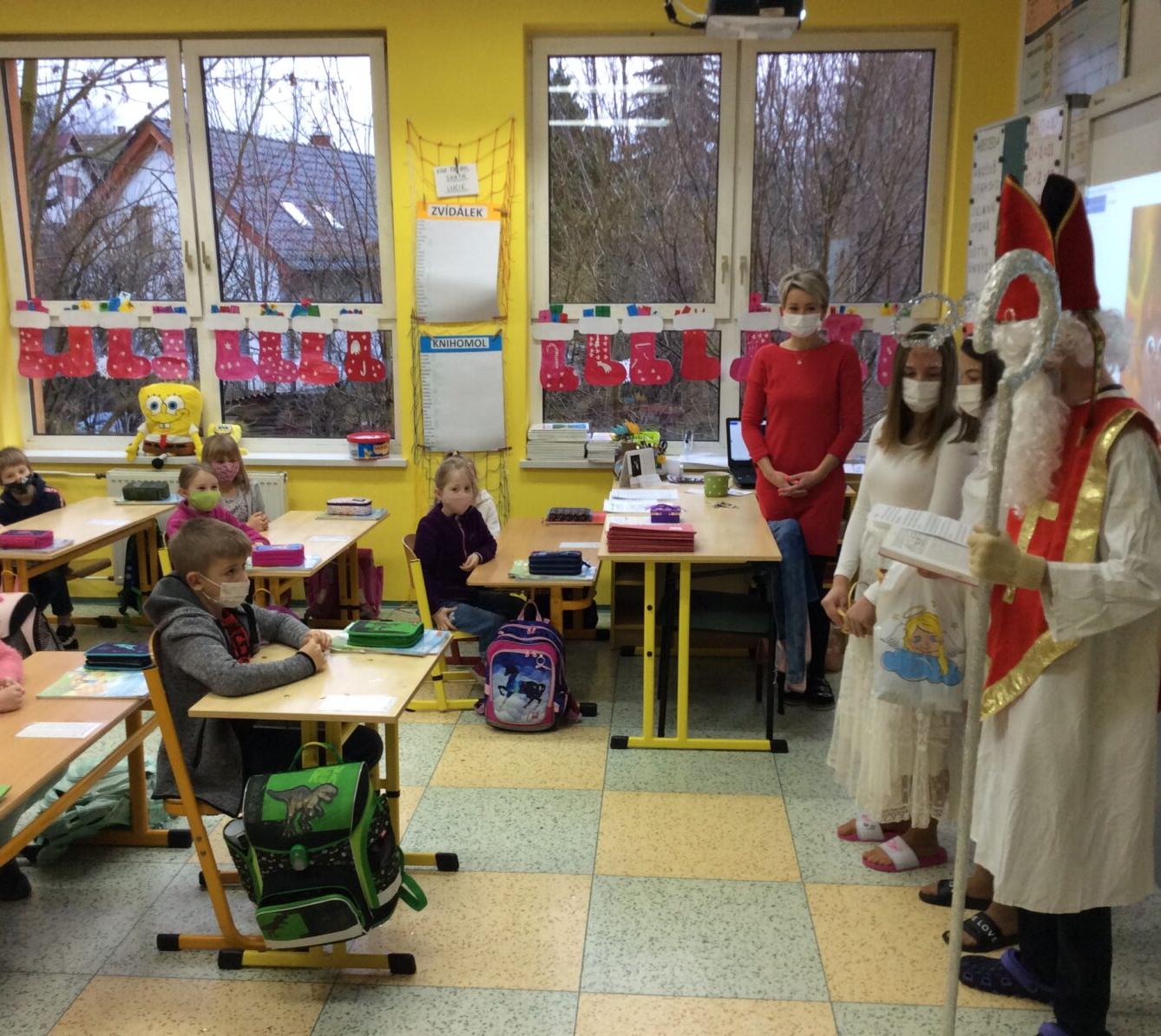 Mikuláš, andělé a čerti na 1. stupni - 3