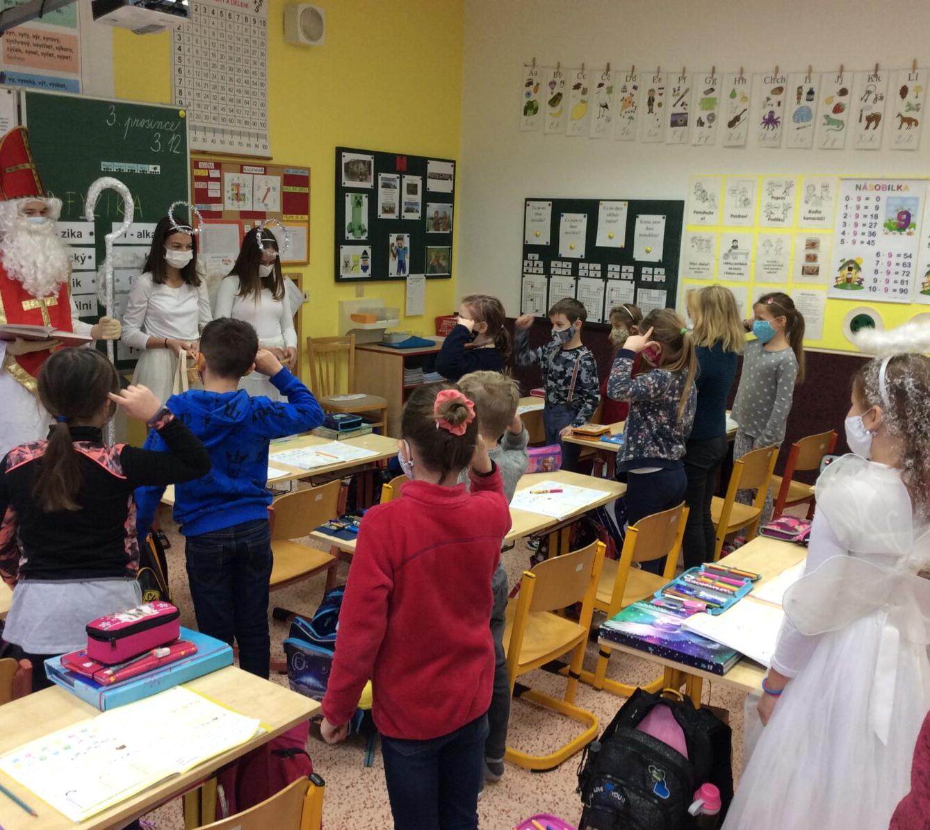 Mikuláš, andělé a čerti na 1. stupni - 5