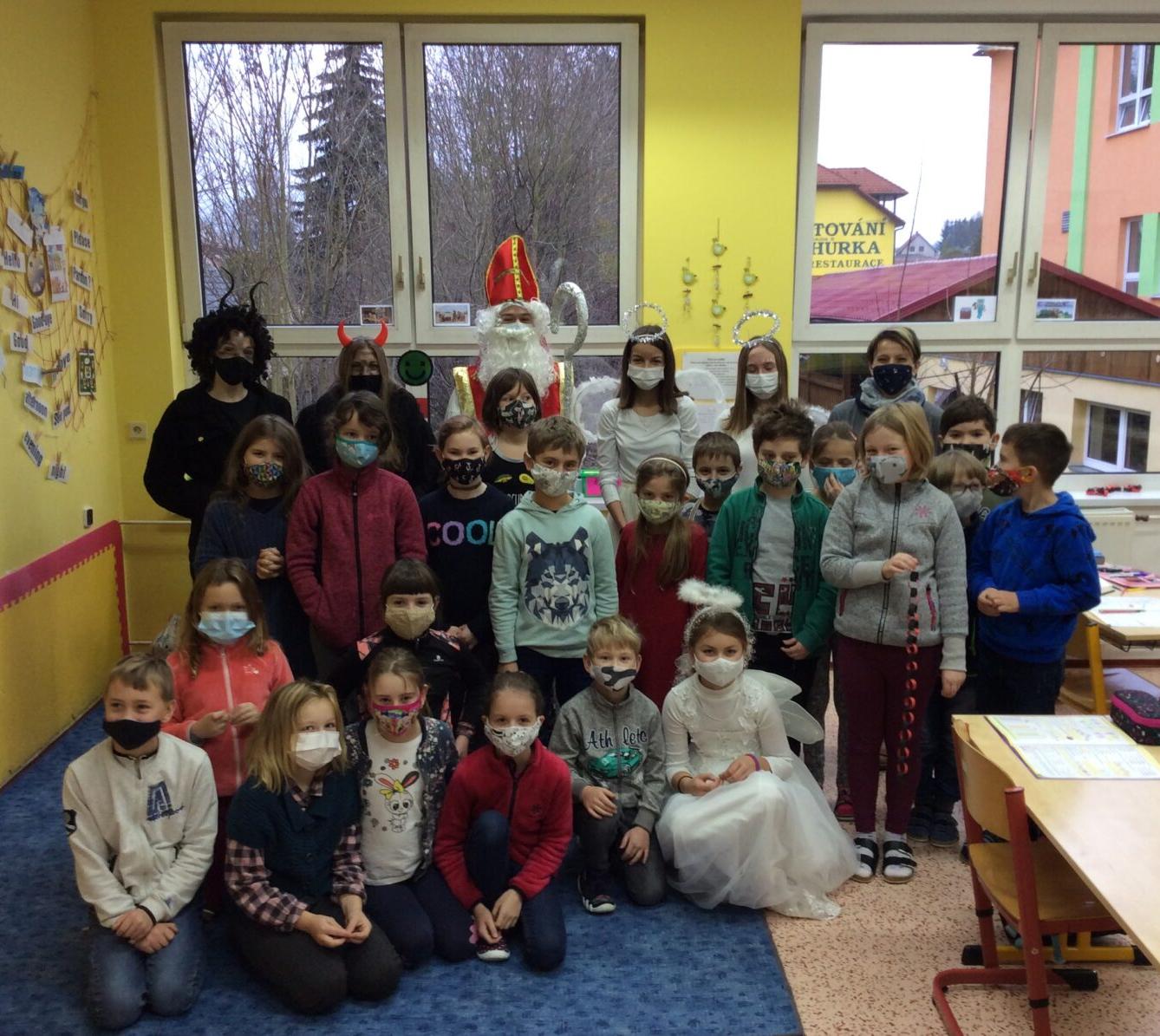 Mikuláš, andělé a čerti na 1. stupni - 6