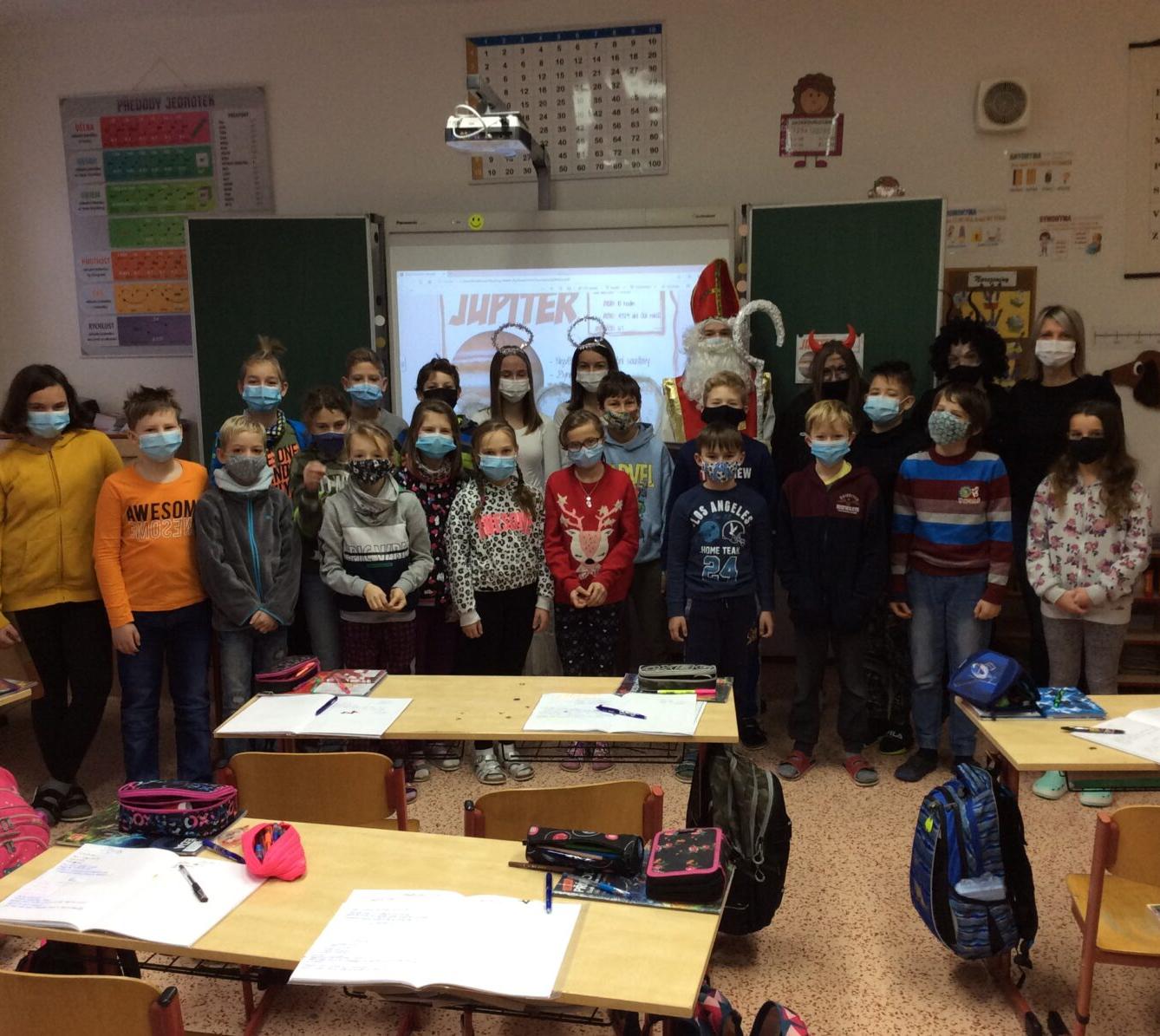 Mikuláš, andělé a čerti na 1. stupni - 8