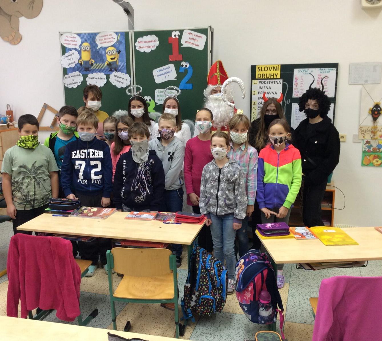 Mikuláš, andělé a čerti na 1. stupni - 10