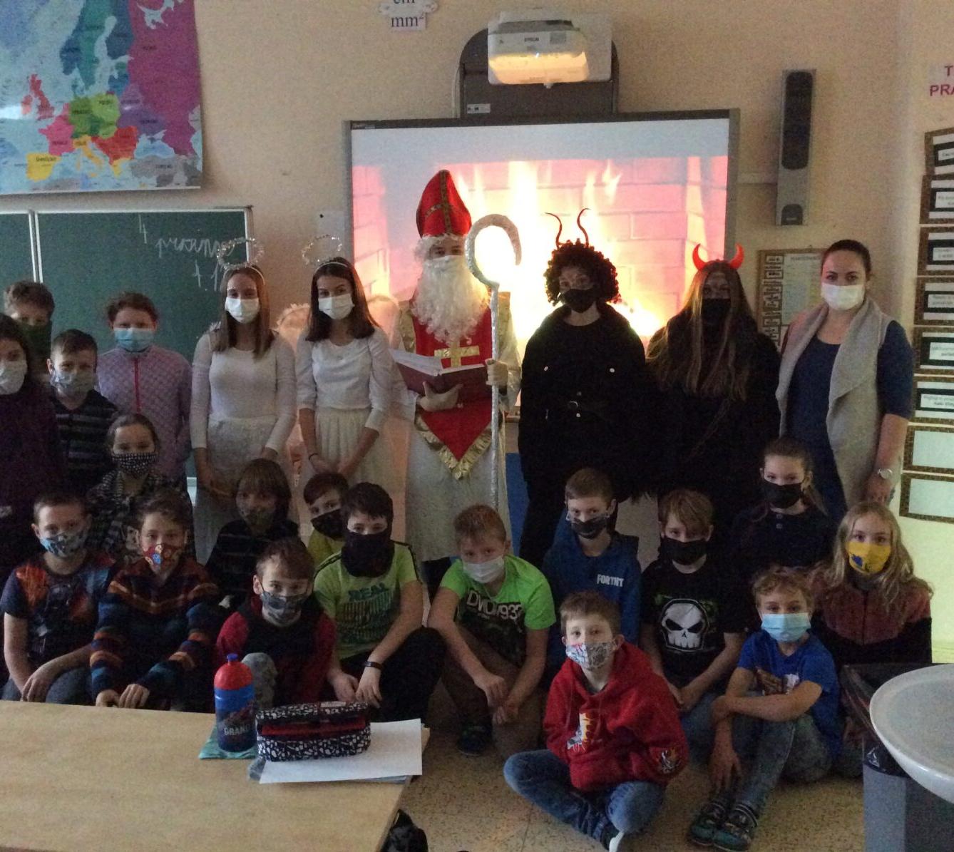Mikuláš, andělé a čerti na 1. stupni - 12