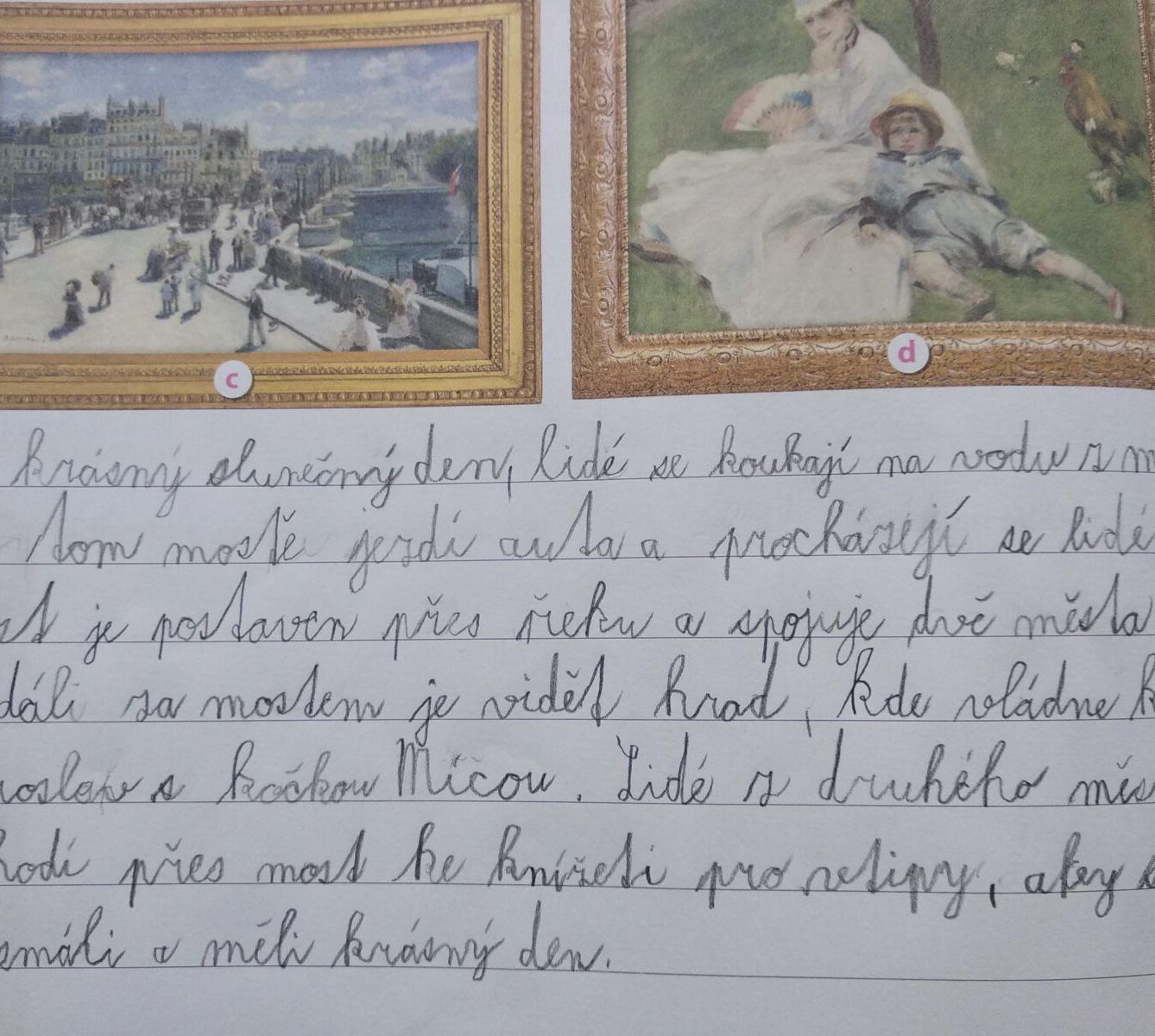 Distanční výuka ve třetí třídě 27. 11. - 9