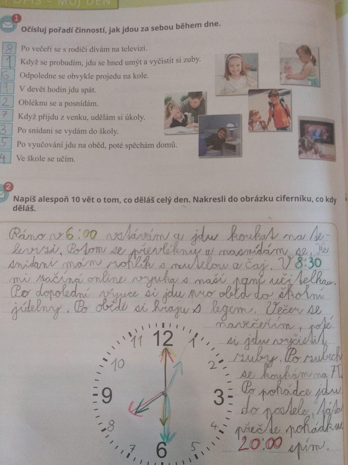 Distanční výuka ve třetí třídě 5. 2. - 4