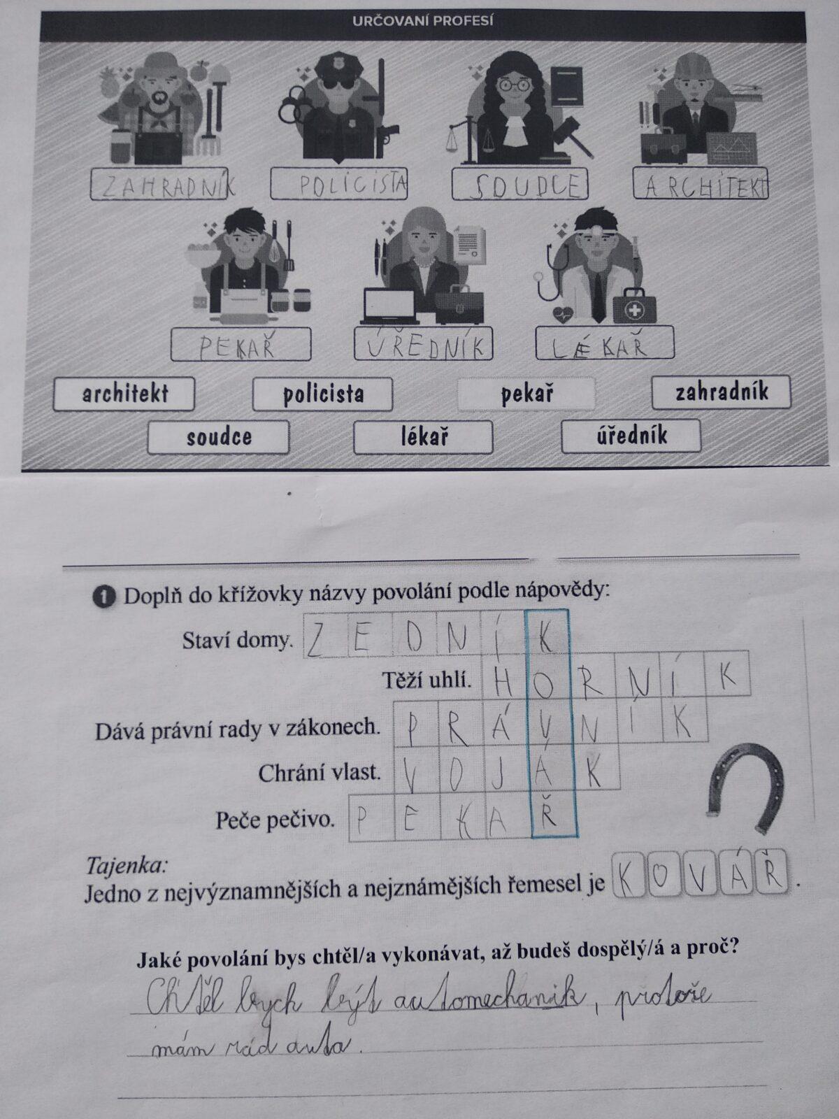 Distanční výuka ve třetí třídě 28. 1. - 8