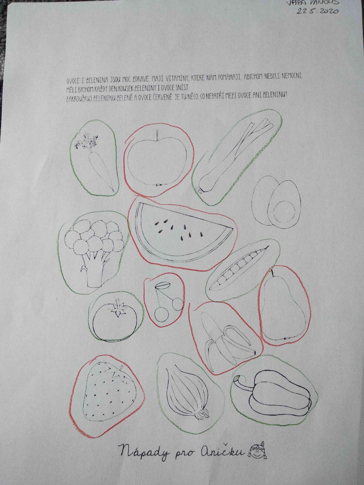 Výstupy druháčků z domácího učení 24. 5. - 3