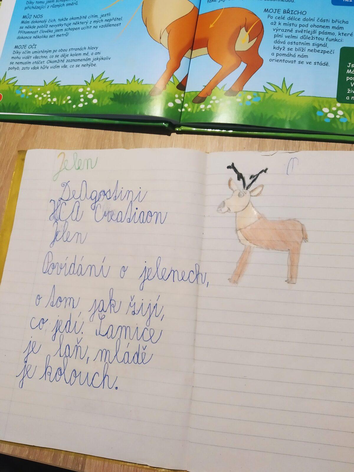 Distanční výuka ve třetí třídě 16. 10. - 5