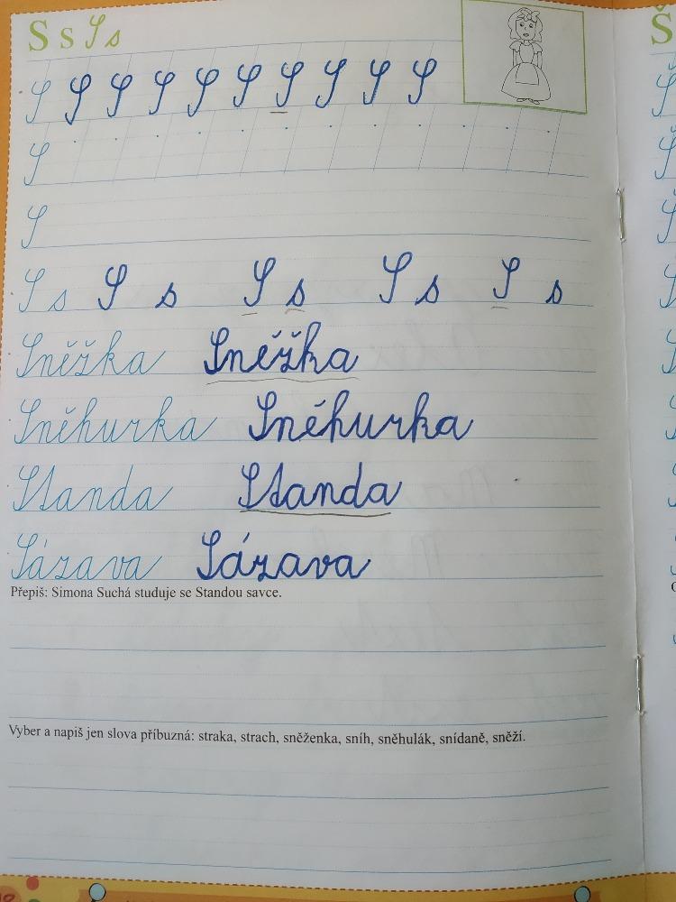 Výstupy druháčků z domácího učení 20. 4. - 4