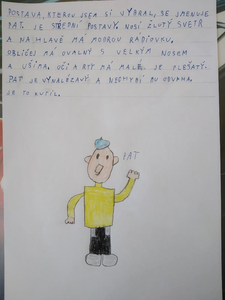 Výstupy druháčků z domácího učení 22. 4. - 4