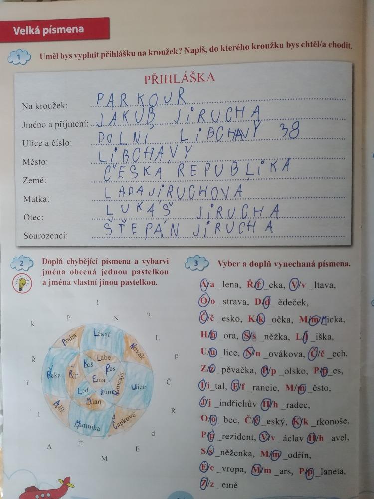 Výstupy druháčků z domácího i školního učení 12. 6. - 4