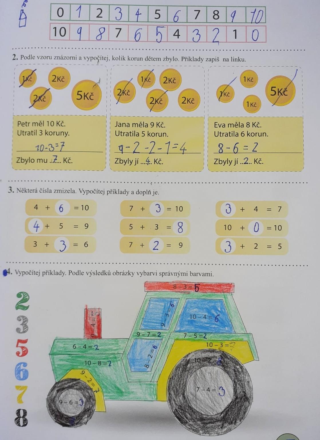 14. 3. distanční výuka u prvňáčků - 18