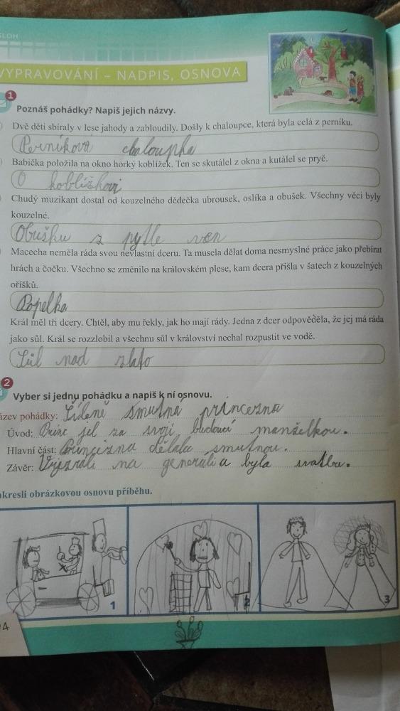 Distanční výuka ve třetí třídě 13. 11. - 27