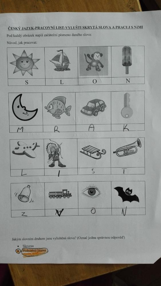 Výstupy druháčků z domácího i školního učení 5. 6. - 13