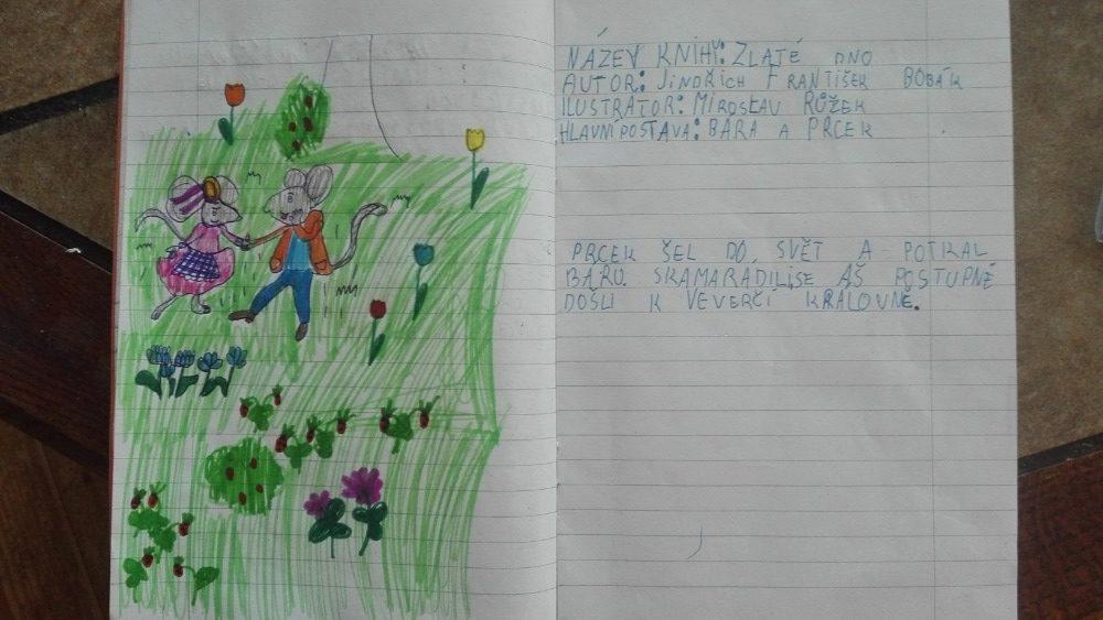 Výstupy druháčků z domácího učení 22. 4. - 13