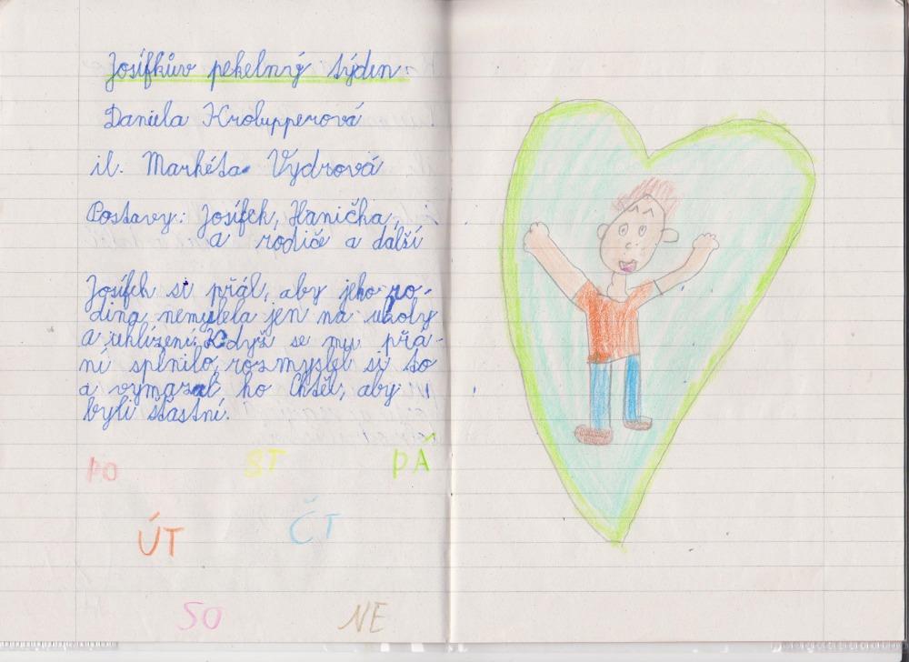 Výstupy druháčků z domácího učení 20. 4. - 10