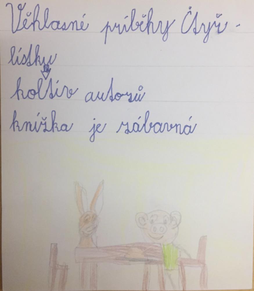 Distanční výuka ve třetí třídě 9. 4. - 7