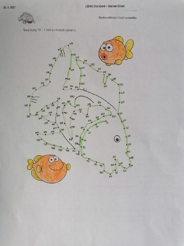 Distanční výuka ve třetí třídě 26. 3. - 25