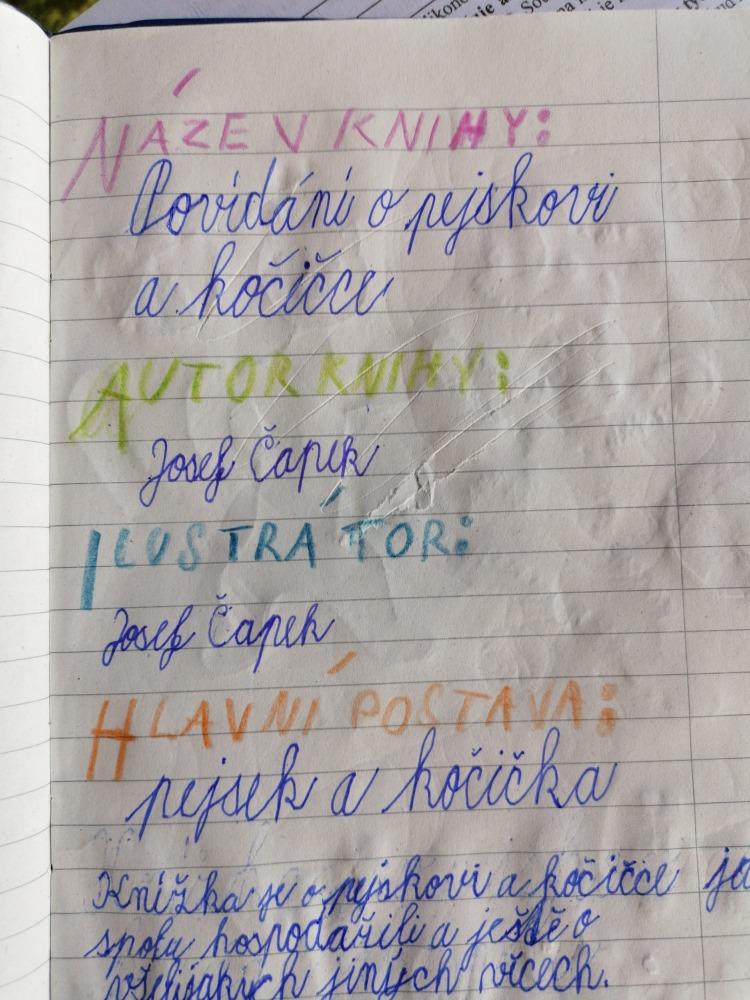 Výstupy druháčků z domácího učení 14. 4. - 21