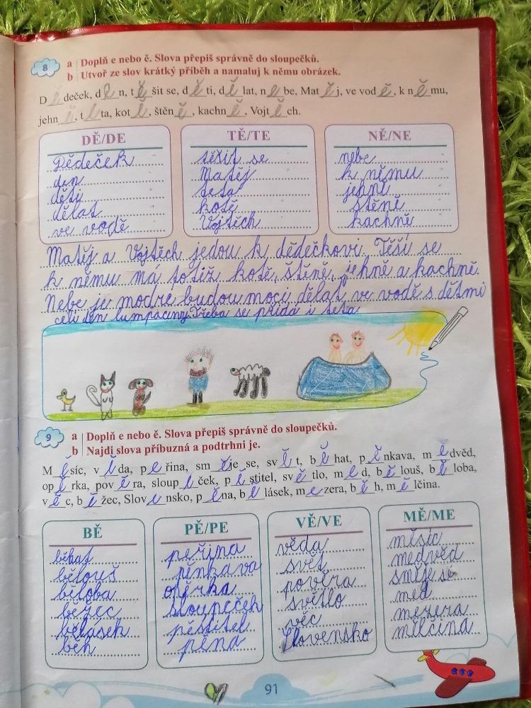 Výstupy druháčků z domácího i školního učení 5. 6. - 25