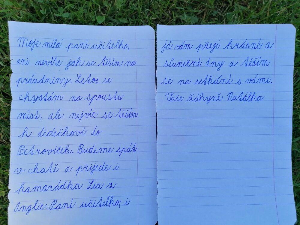 Výstupy druháčků z domácího i školního učení 16. 6. - 18